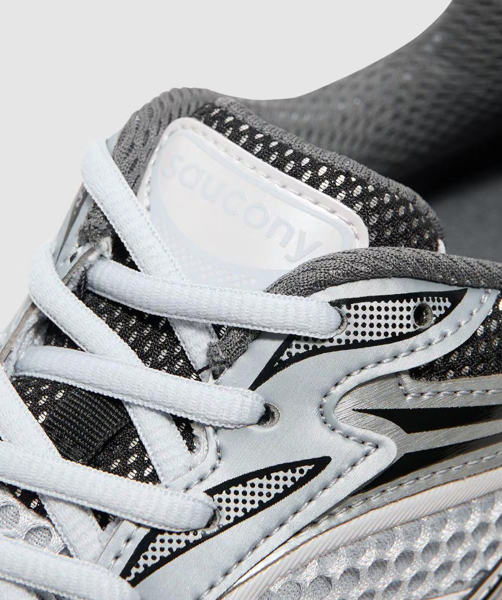 SAUCONY PRO GRID 9 WHITE GREY