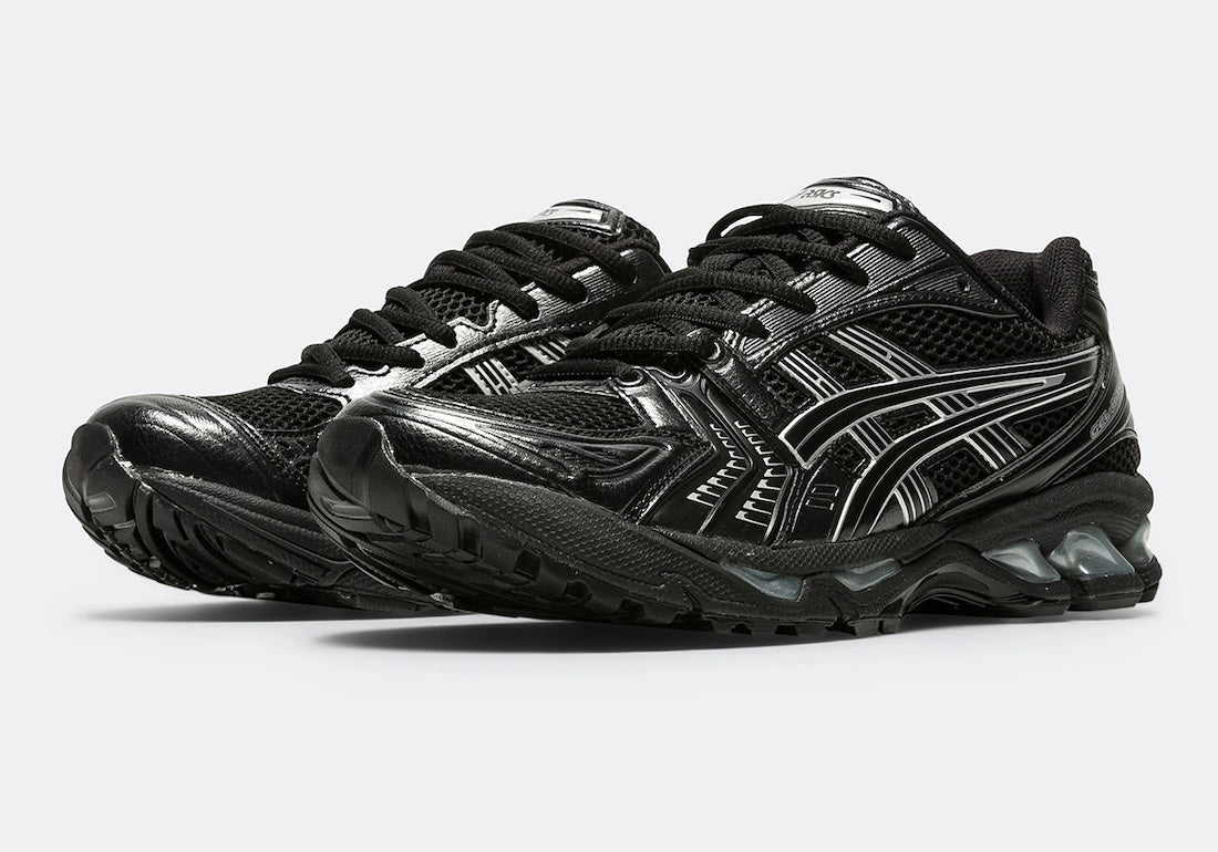 ASICS GEL KAYAN0 14 BLACK PURE SILVER