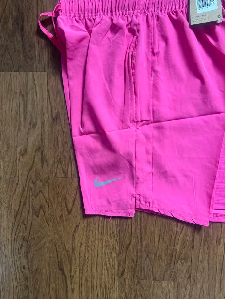 NIKE MILER T-SHIRT & MILER SHORT SET - HOT PINK