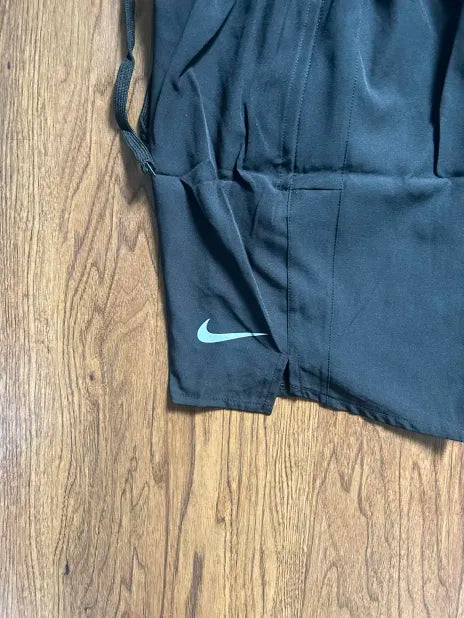 NIKE MILER T-SHIRT & MILER SHORT SET - BLACK