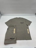 Essentials FOG SS25 Short Set Dark Oatmeal