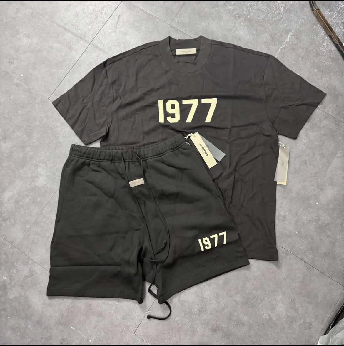 Essentials 1977 Short Set Black