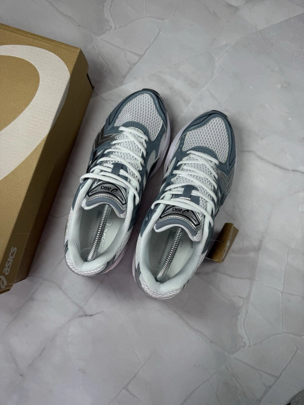 ASICS GE KAYANO 14 WHITE FJORD GREY