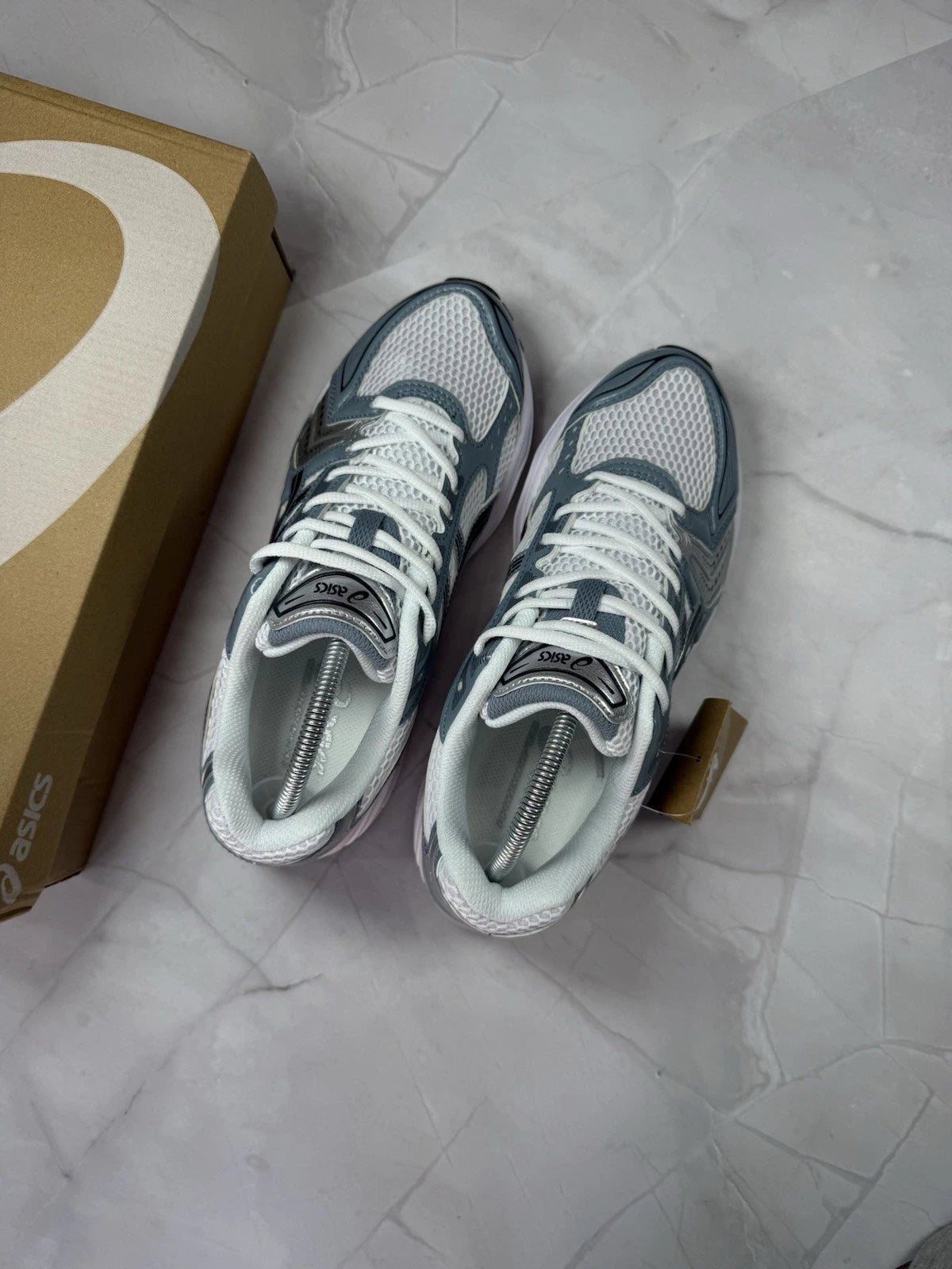 ASICS GE KAYANO 14 WHITE FJORD GREY
